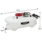 Pulverizador para ATV Donker de 100 litros con pistola pulverizadora y barra pulverizadora. - Pulverizador para ATV Donker de 100 litros con pistola pulverizadora y barra pulverizadora.